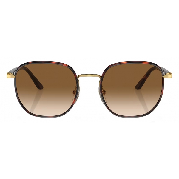 Persol - PO1015SJ - Gold Havana / Gradient Brown - Sunglasses - Persol Eyewear