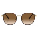 Persol - PO1015SJ - Gold Havana / Gradient Brown - Sunglasses - Persol Eyewear