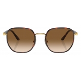 Persol - PO1015SJ - Gold Havana / Gradient Brown - Sunglasses - Persol Eyewear