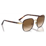 Persol - PO1015SJ - Gold Havana / Gradient Brown - Sunglasses - Persol Eyewear