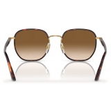 Persol - PO1015SJ - Gold Havana / Gradient Brown - Sunglasses - Persol Eyewear