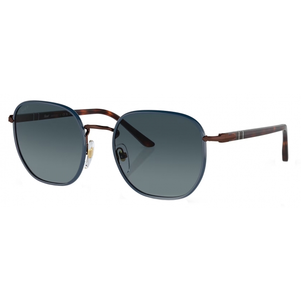 Persol - PO1015SJ - Marrone Blu / Blu - Occhiali da Sole - Persol Eyewear