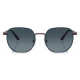 Persol - PO1015SJ - Marrone Blu / Blu - Occhiali da Sole - Persol Eyewear