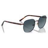 Persol - PO1015SJ - Marrone Blu / Blu - Occhiali da Sole - Persol Eyewear