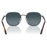 Persol - PO1015SJ - Brown Blue / Blue - Sunglasses - Persol Eyewear