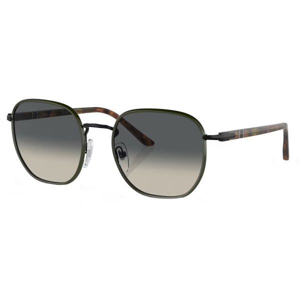 Persol - PO1015SJ - Black Green / Gradient Grey - Sunglasses - Persol Eyewear