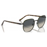 Persol - PO1015SJ - Black Green / Gradient Grey - Sunglasses - Persol Eyewear