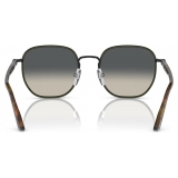 Persol - PO1015SJ - Black Green / Gradient Grey - Sunglasses - Persol Eyewear