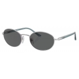 Persol - Ida - Argento / Grigio Scuro - Occhiali da Sole - Persol Eyewear