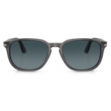 Persol - PO3019S - Transparent Grey / Gradient Blue - Sunglasses - Persol Eyewear