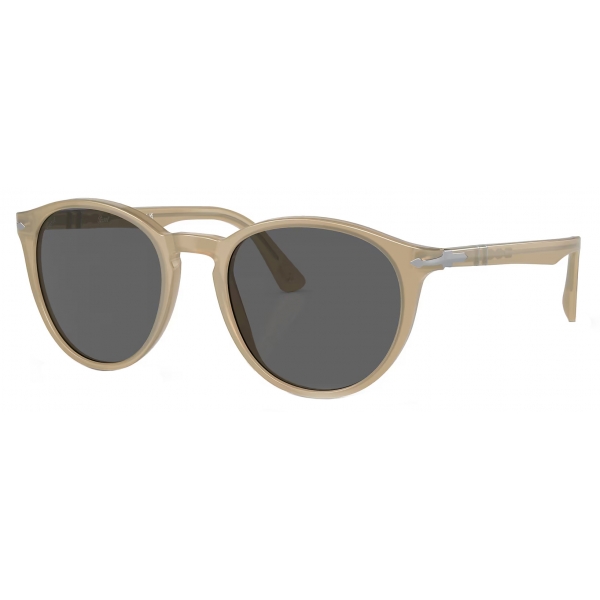 Persol - PO3152S - Opal Beige / Dark Grey - Sunglasses - Persol Eyewear