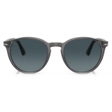 Persol - PO3152S - Transparent Grey / Gradient Blue - Sunglasses - Persol Eyewear