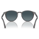 Persol - PO3152S - Transparent Grey / Gradient Blue - Sunglasses - Persol Eyewear