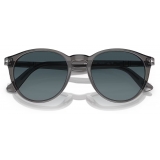 Persol - PO3152S - Transparent Grey / Gradient Blue - Sunglasses - Persol Eyewear