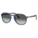 Persol - PO3235S - Blu Navy Trasparente / Grigio Sfumato - Occhiali da Sole - Persol Eyewear