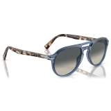 Persol - PO3235S - Blu Navy Trasparente / Grigio Sfumato - Occhiali da Sole - Persol Eyewear