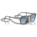 Persol - PO3292S - Exclusive - Transparent Green / Gradient Blue - Sunglasses - Persol Eyewear