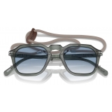 Persol - PO3292S - Exclusive - Transparent Green / Gradient Blue - Sunglasses - Persol Eyewear