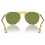 Persol - PO3302S - Honey / Green - Sunglasses - Persol Eyewear