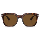 Persol - PO3323S - Havana / Polarizzata Marrone - Occhiali da Sole - Persol Eyewear