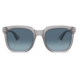 Persol - PO3323S - Grigio Trasparente / Azzurro Sfumato Blu - Occhiali da Sole - Persol Eyewear