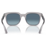 Persol - PO3323S - Grigio Trasparente / Azzurro Sfumato Blu - Occhiali da Sole - Persol Eyewear