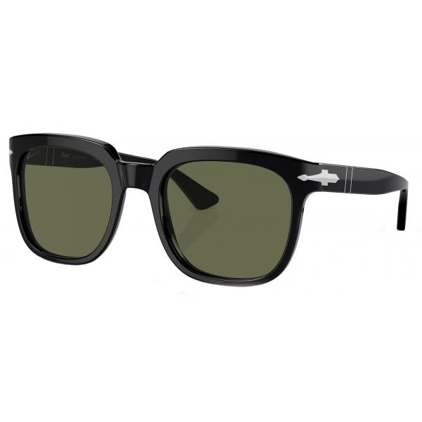 Persol - PO3323S - Nero / Polar Verde - Occhiali da Sole - Persol Eyewear