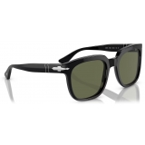 Persol - PO3323S - Black / Green Polar - Sunglasses - Persol Eyewear