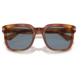 Persol - PO3323S - Terra di Siena / Light Blue - Sunglasses - Persol Eyewear