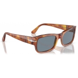 Persol - PO3326S - Terra di Siena / Light Blue - Sunglasses - Persol Eyewear