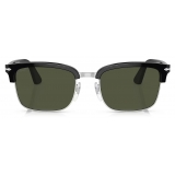 Persol - PO3327S - Black / Green - Sunglasses - Persol Eyewear