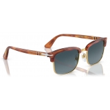 Persol - PO3327S - Terra di Siena / Blu - Occhiali da Sole - Persol Eyewear