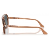 Persol - PO3328S - Transparent Brown / Blue Gradient - Sunglasses - Persol Eyewear