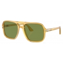 Persol - PO3328S - Honey / Green - Sunglasses - Persol Eyewear