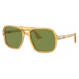 Persol - PO3328S - Honey / Green - Sunglasses - Persol Eyewear