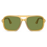 Persol - PO3328S - Honey / Green - Sunglasses - Persol Eyewear