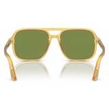 Persol - PO3328S - Honey / Green - Sunglasses - Persol Eyewear