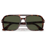 Persol - PO3328S - Havana / Green - Sunglasses - Persol Eyewear