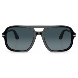 Persol - PO3328S - Black / Blue Gradient - Sunglasses - Persol Eyewear