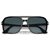 Persol - PO3328S - Nero / Celeste Sfumato Blu Scuro - Occhiali da Sole - Persol Eyewear