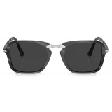 Persol - PO3330S - Black Horn / Polar Black - Sunglasses - Persol Eyewear