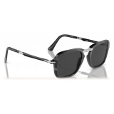 Persol - PO3330S - Black Horn / Polar Black - Sunglasses - Persol Eyewear