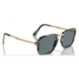 Persol - PO3330S - Green Horn / Blue - Sunglasses - Persol Eyewear