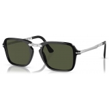 Persol - PO3330S - Black / Green - Sunglasses - Persol Eyewear