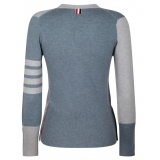 Thom Browne - Cardigan Grigio Pallido - Thom Browne Exclusive Luxury Collection