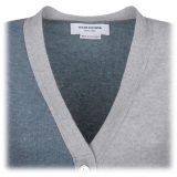 Thom Browne - Cardigan Grigio Pallido - Thom Browne Exclusive Luxury Collection