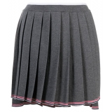 Thom Browne - Full Needle Pleated Mini Skirt - Thom Browne Exclusive Luxury Collection