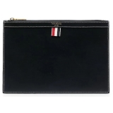 Thom Browne - Portadocumenti Piccolo Blu Navy - Thom Browne Exclusive Luxury Collection