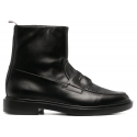 Thom Browne - Black Penny Loafer Ankle Boot - Thom Browne Exclusive Luxury Collection