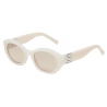 Givenchy - 4G Sunglasses in Acetate - Cream - Sunglasses - Givenchy Eyewear